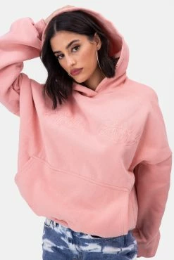 Adika OUTLET Looks Embroidery Oversize Hoodie