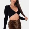Adika Londynn Ribbed Crop Top