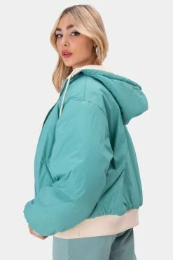 Adika OUTLET Nola Reverse Hooded Puffer Jacket