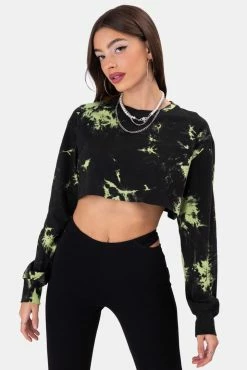 Best Sale ๐ Adika NEVERLAND Tie-Dye Crop Tee OUTLET ๐งจ 7 Adika NEVERLAND Tie-Dye Crop Tee OUTLET