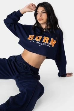 Adika BURN Cropped Sweatshirt