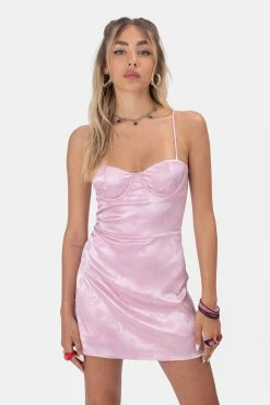 Adika OUTLET Buddha Satin-Finish Cupped Dress
