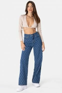 Adika OUTLET Drape Wrap Crop Top