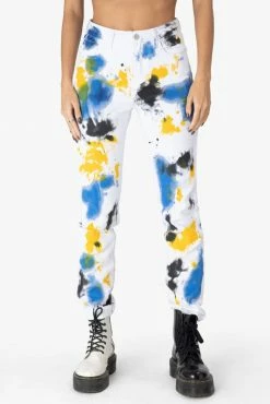 Adika Rukasini Spray Paint Jeans | STRAIGHT OUTLET