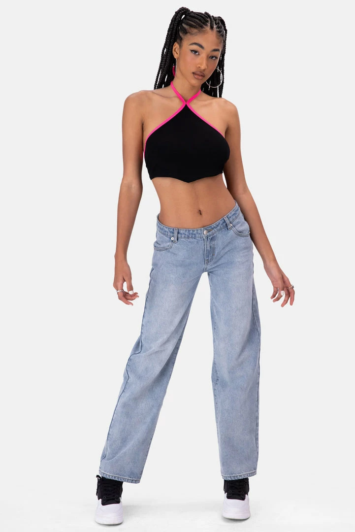 Best Sale 👏 Adika OUTLET Prydz Halter Crop Top 🌟 2 Adika OUTLET Prydz Halter Crop Top