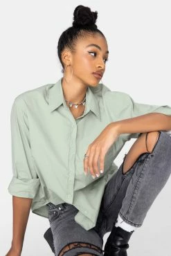 Adika Rossellini Oversize Button Down Shirt OUTLET
