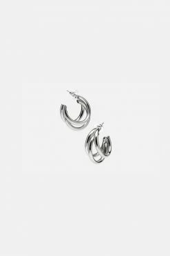 Adika Triple-Fun Hoop Earrings Accessories