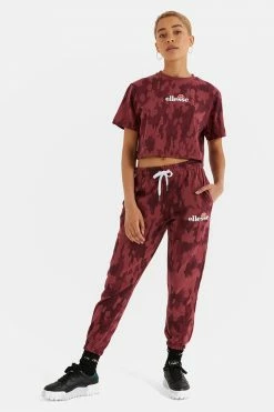 Adika Ellesse // Fireball Camouflage Cropped Tee Tops