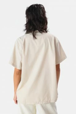 Adika 1987 Oversized Button-Up Shirt Clothing