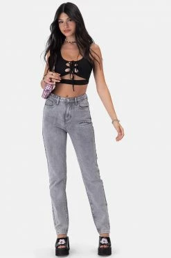 Adika CLOSER Washed Jeans | MOM