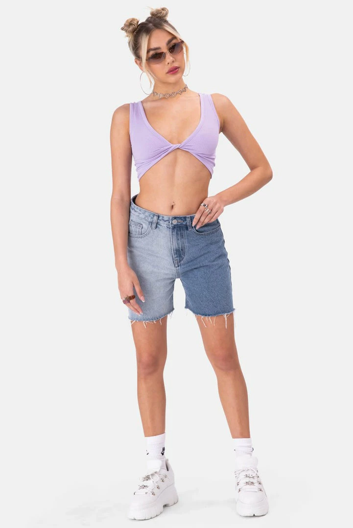 Wholesale 🤩 Adika Dallas Ribbed Crop Top OUTLET ✨ 2 Adika Dallas Ribbed Crop Top OUTLET