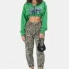 Adika LA Cropped Hoodie Clothing