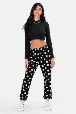 Adika Sanders Wavy Cropped Tee