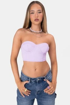 Adika Hampton Cupped Corset Crop Top OUTLET