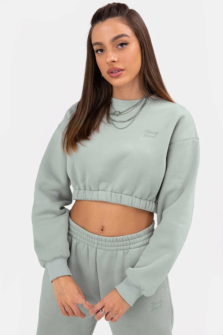 Outlet 😀 Adika STRESS LESS Cropped Sweatshirt 🎁 1 Adika STRESS LESS Cropped Sweatshirt