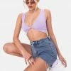 Adika Dallas Ribbed Crop Top OUTLET