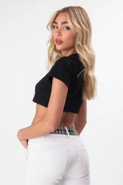 Adika DELETED Cropped Tee Clothing