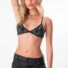 Adika Pixie Sequin Detail Triangle Bralette OUTLET