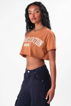 Adika Clothing COLLEGE STATION Cropped Tee