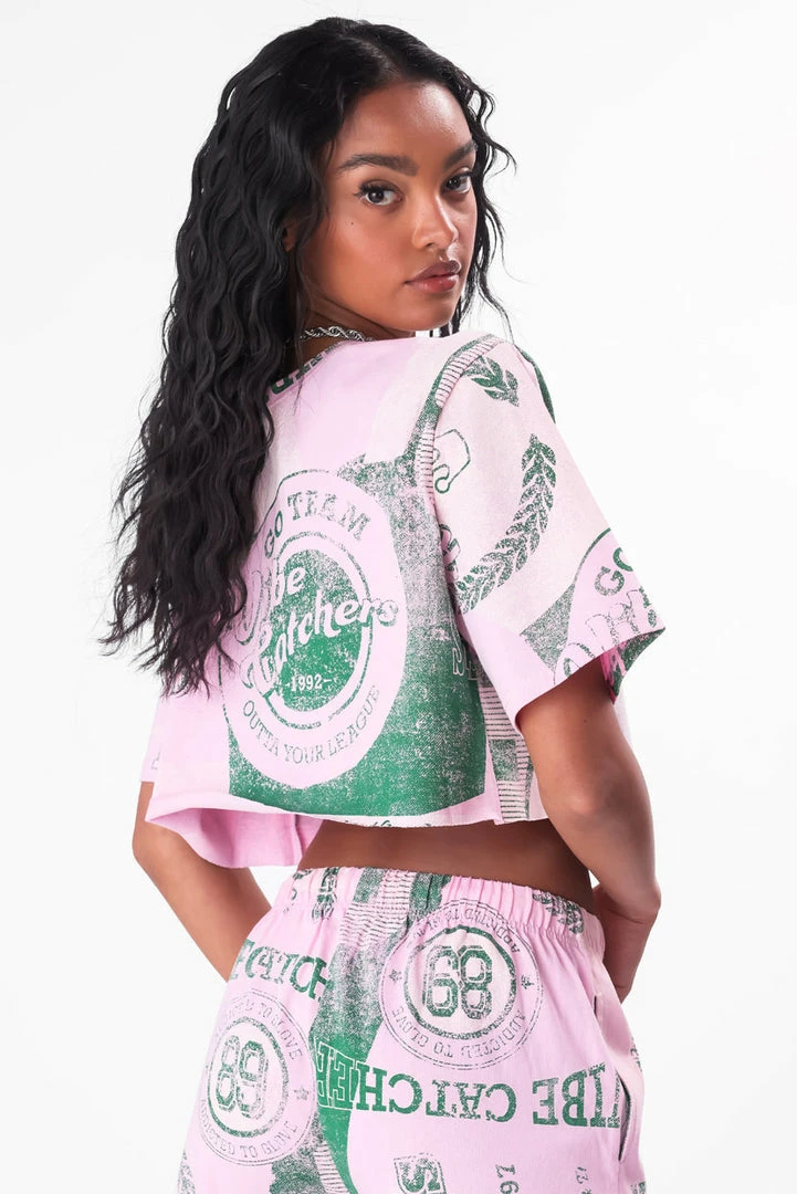 Hot Sale ๐ Adika VIBE CATCHERS Cropped Tee OUTLET ๐ 5 Adika VIBE CATCHERS Cropped Tee OUTLET