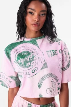 Hot Sale ๐ Adika VIBE CATCHERS Cropped Tee OUTLET ๐ 8 Adika VIBE CATCHERS Cropped Tee OUTLET