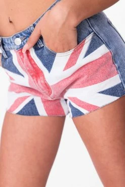 Wholesale ⭐ Adika SAVE THE QUEEN Denim Shorts Clothing 🛒 8 Adika SAVE THE QUEEN Denim Shorts Clothing