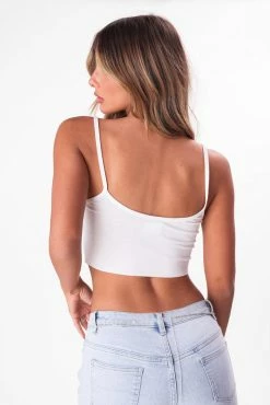 Budget ✔️ Adika DISOBEDIENT Scoop-Neck Crop Top Clothing ✔️ 10 Adika DISOBEDIENT Scoop-Neck Crop Top Clothing