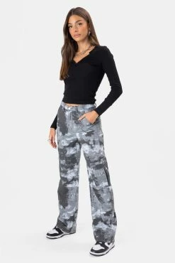 Adika Andy Button-Detail Ribbed T-Shirt