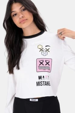 Adika MISTAKES Cropped Tee OUTLET