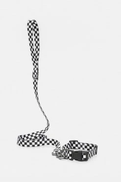 Adika Checkers Dog Collar And Leash Set Adika ❤ Dogs