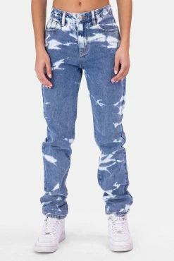 Adika Whites Bleached Jeans | MOM