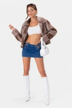 Adika Audrene Faux Shearling Jacket