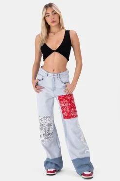 Adika Dallas Ribbed Crop Top