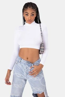 Adika Mancina Ribbed Crop Top | SEAMLESS