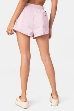 Adika FILA // Glossy Nylon Track Shorts