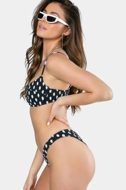 Hot Sale 😉 Adika OUTLET Dotix Shirred 👙 Bikini Top ✔️ 7 Adika OUTLET Dotix Shirred Bikini Top