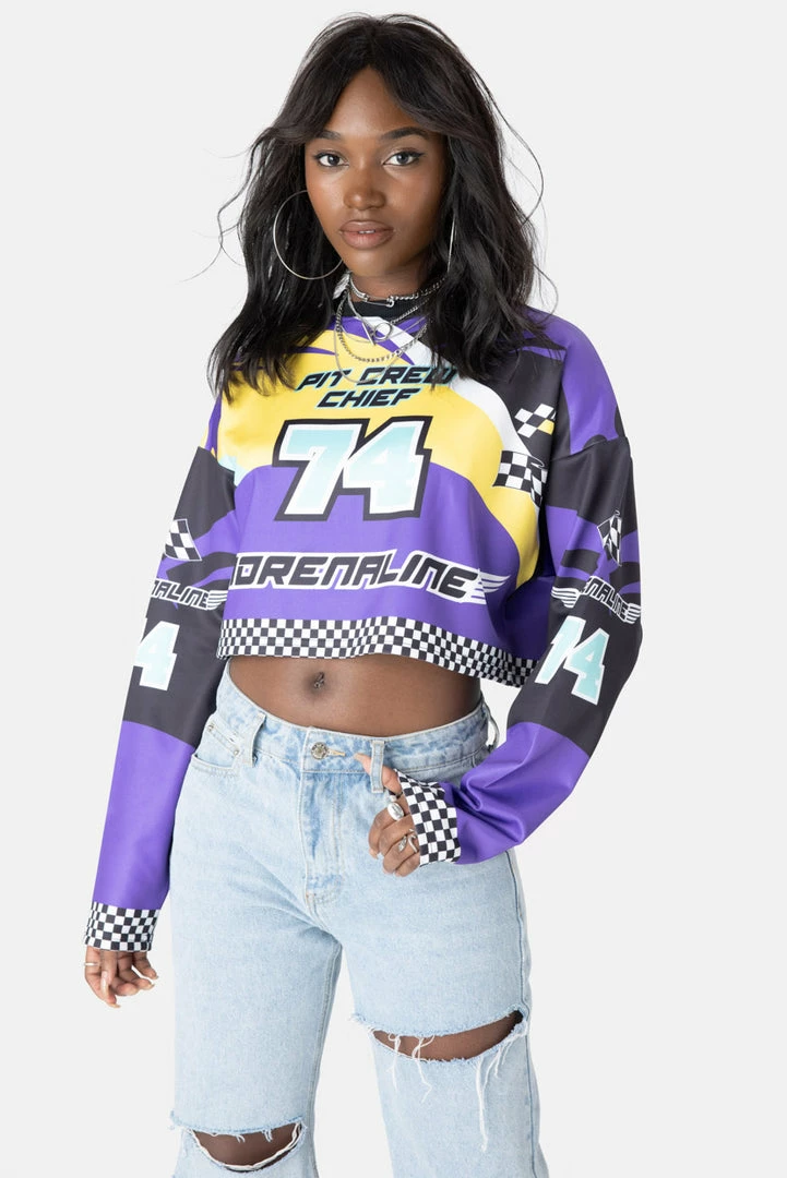 Best reviews of ๐ Adika OUTLET ADRENALINE Graphic Crop Top ๐ 2 Adika OUTLET ADRENALINE Graphic Crop Top