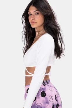Adika OUTLET Sassy Wrap Crop Top