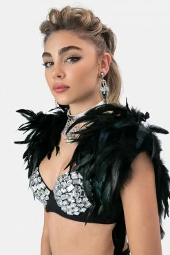 Adika Accessories Lock-Heart Earrings