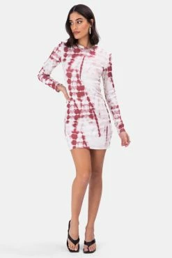Adika Lennon Tie-Dye Mini Dress OUTLET