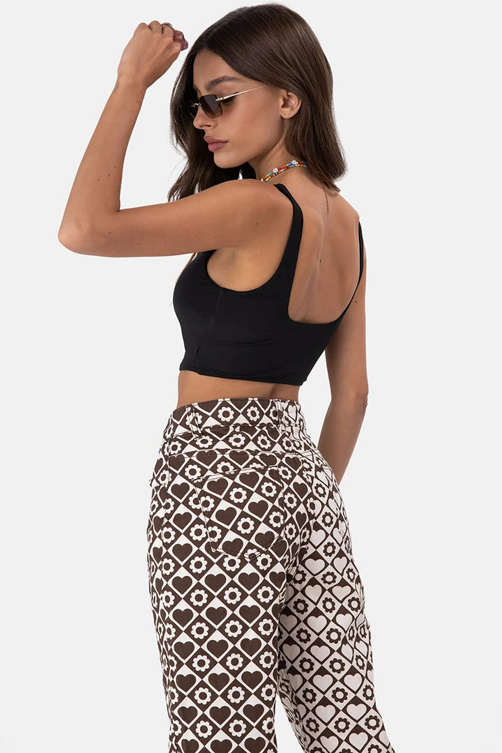 Wholesale 🥰 Adika Jackson Tie-Front Crop Top 😍 4 Adika Jackson Tie-Front Crop Top