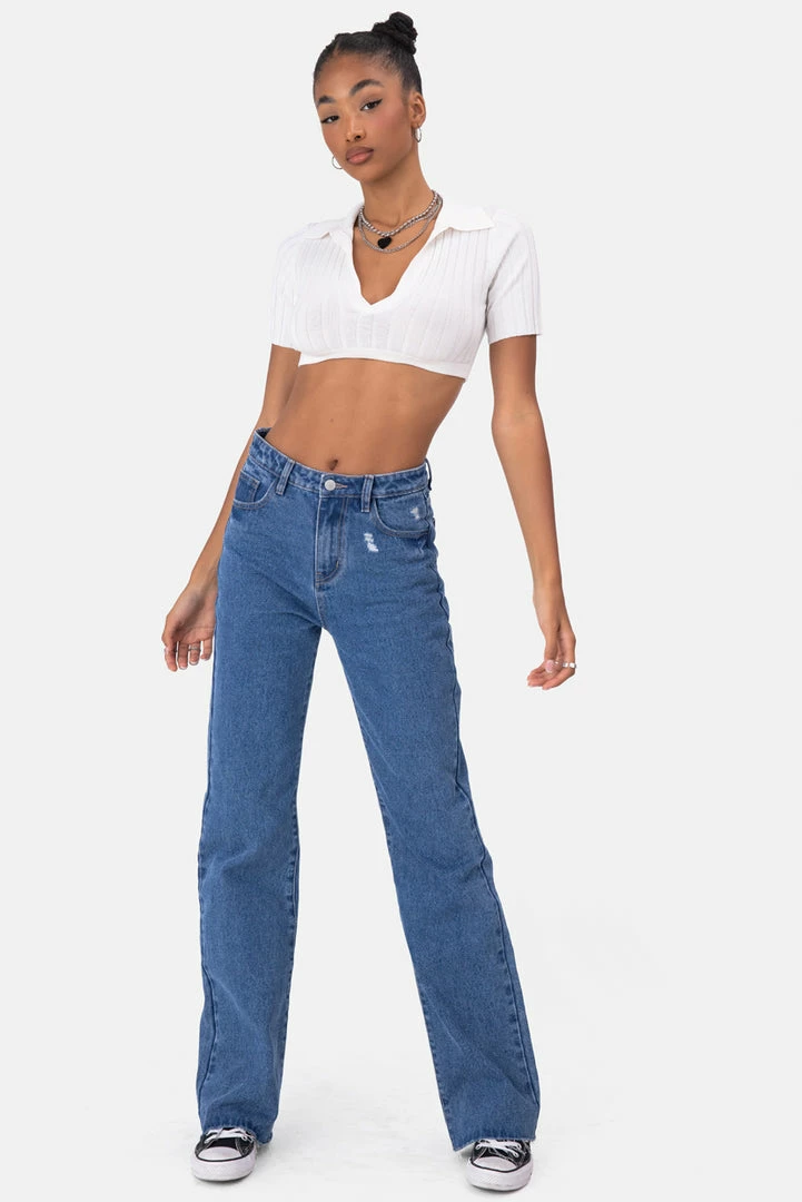 New 😍 Adika Skate Rib Knit Crop Top 🔥 2 Adika Skate Rib Knit Crop Top