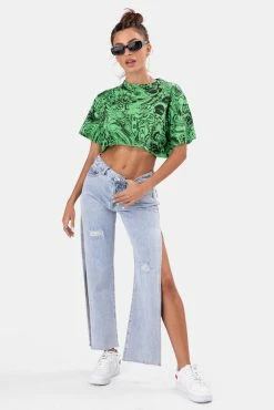 Adika OUTLET Old-School Cropped Tee