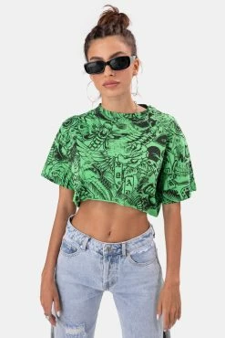 Adika OUTLET Old-School Cropped Tee