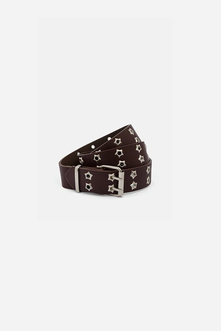 Brand new 🛒 Adika Accessories Silver-Star Studded Belt 🛒 1 Adika Accessories Silver-Star Studded Belt