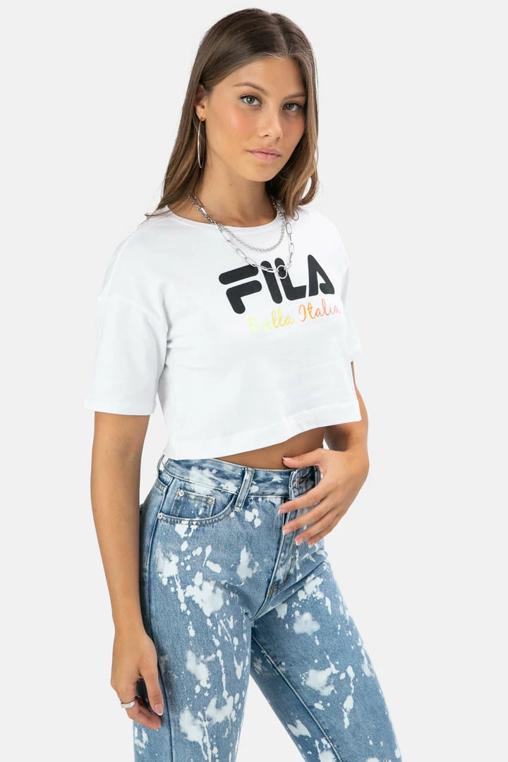 Top 10 ✨ Adika FILA // Biella Cropped Tee Brands ⌛ 2 Adika FILA // Biella Cropped Tee Brands