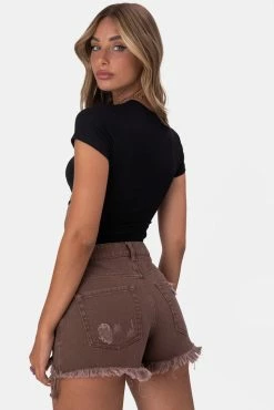 Adika Ritchie Crisscross Cut-Out Bodysuit