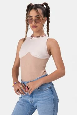 Best deal ⌛ Adika Castillo Color-Block Ribbed Top 🤩 7 Adika Castillo Color-Block Ribbed Top