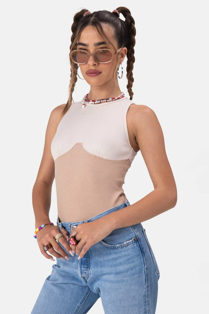 Best deal ⌛ Adika Castillo Color-Block Ribbed Top 🤩 3 Adika Castillo Color-Block Ribbed Top