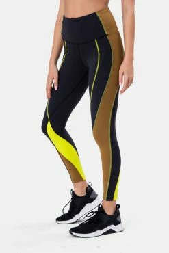 Adika REEBOK // Lux Color-Block Leggings Bottoms